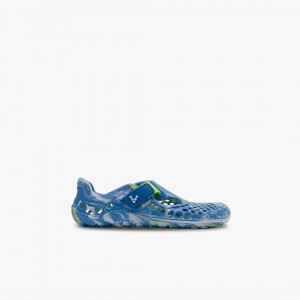 Vivobarefoot Ultra Bloom Preschool Outdoor Blue Aqua | 735EKDFHN