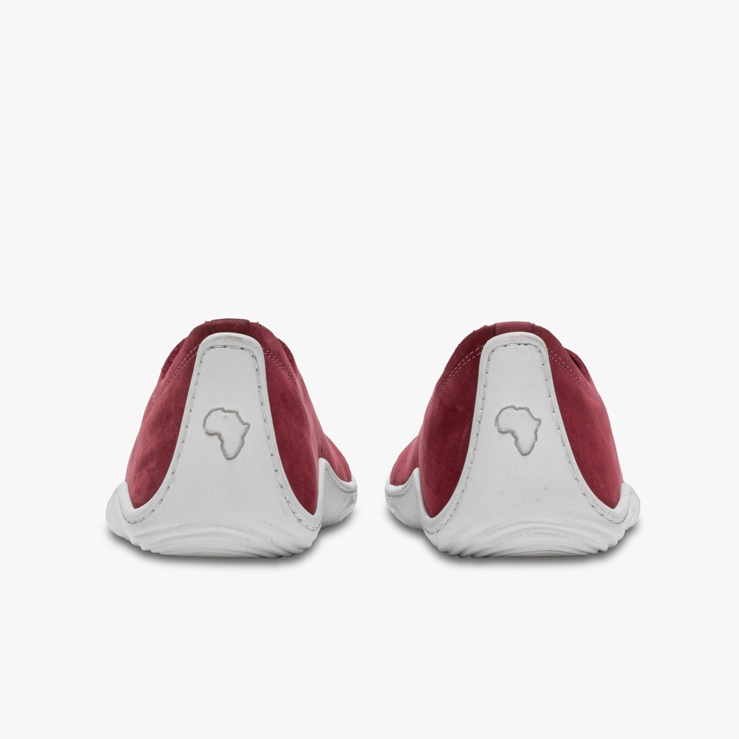 Vivobarefoot Addis Lifestyle Burgundy | 729GHKYQW