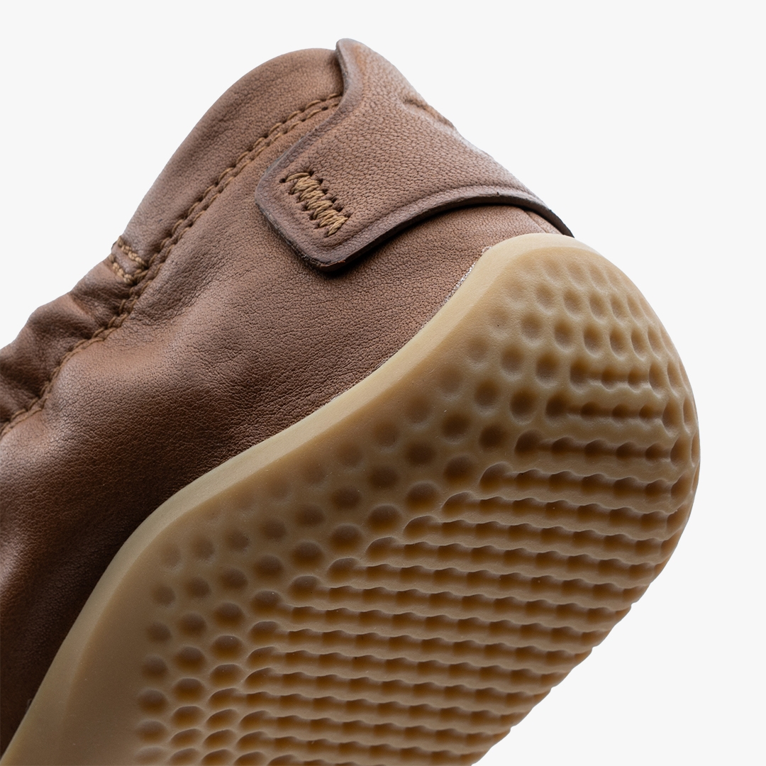 Vivobarefoot Asana Yin Ballerina Leather Lifestyle Tan | 146AOGCLX