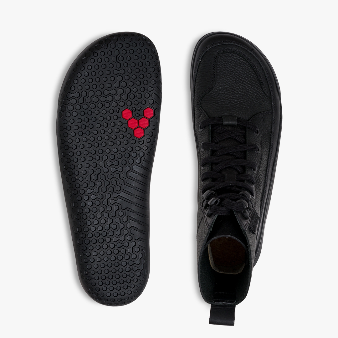 Vivobarefoot Gobi Boot Lifestyle Obsidian | 068ZNWHFR