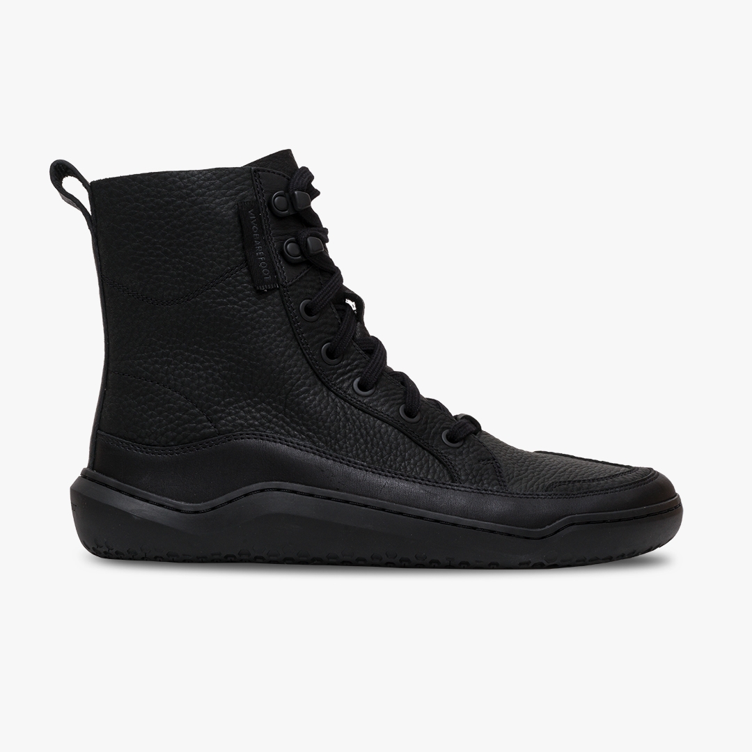 Vivobarefoot Gobi Boot Lifestyle Obsidian | 068ZNWHFR