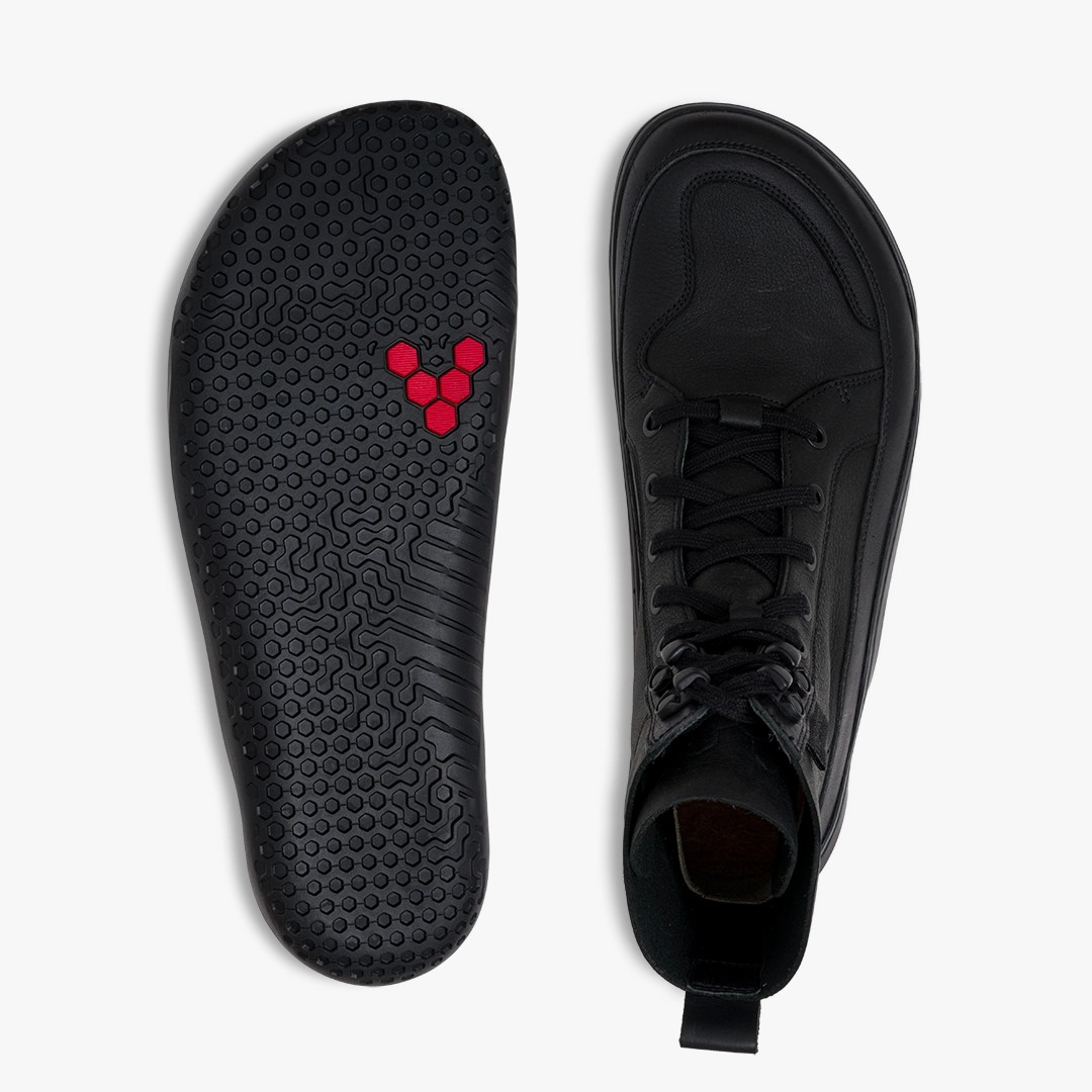 Vivobarefoot Gobi Boot Lifestyle Obsidian | 714YWJLPU