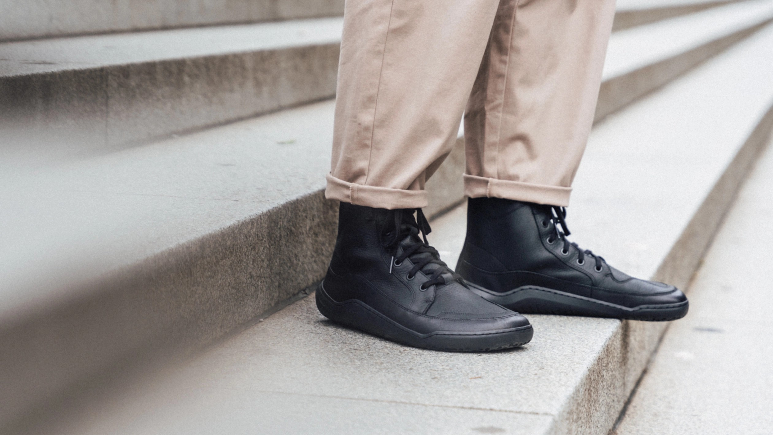 Vivobarefoot Gobi Boot Lifestyle Obsidian | 714YWJLPU