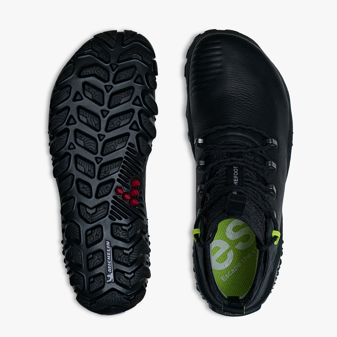 Vivobarefoot Magna Forest Esc Outdoor Obsidian-Lime | 359SMGDVY