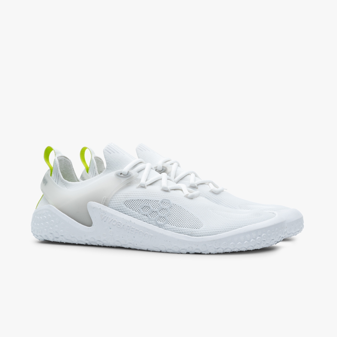 Vivobarefoot Motus Strength Performance Bright White-Grey | 683MCZVWN