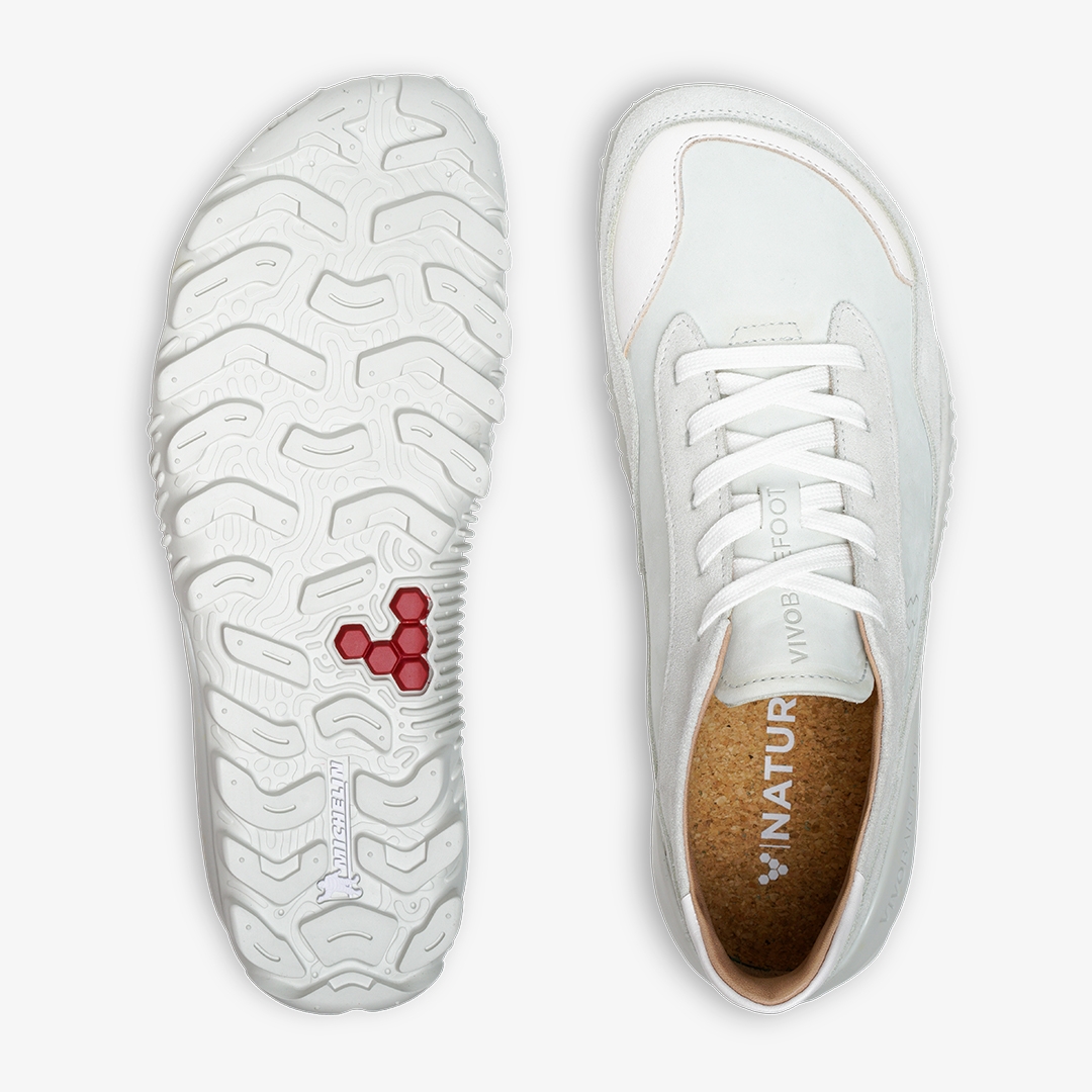 Vivobarefoot Novus Lifestyle & Outdoor White Leather | 893DOKPYC