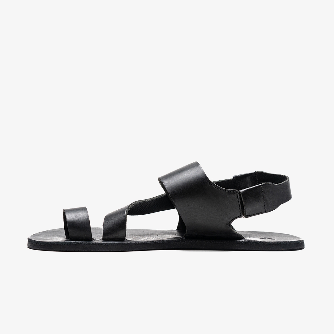 Vivobarefoot Opanka Sandal Lifestyle Black | 628NMJGYO