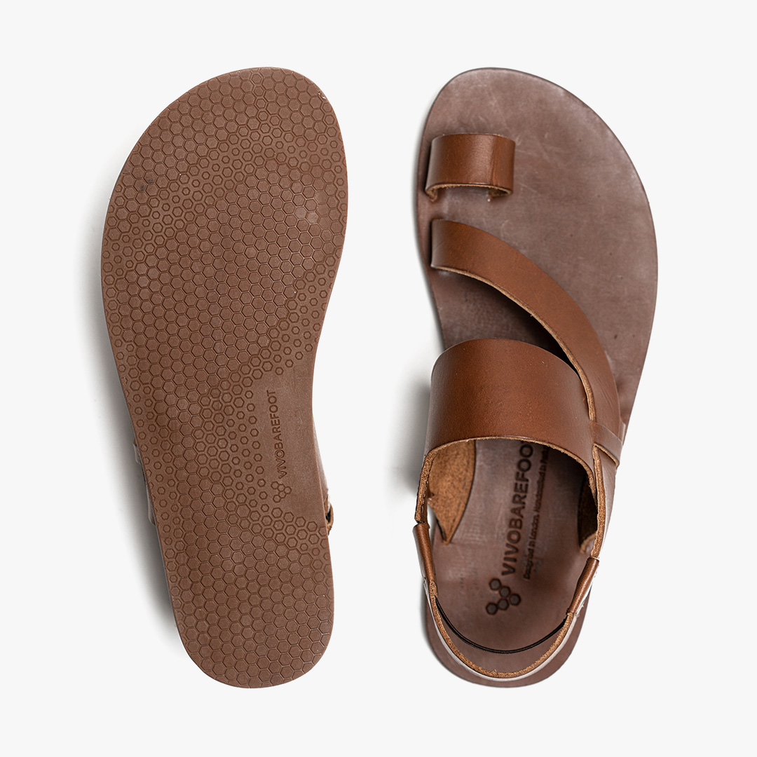 Vivobarefoot Opanka Sandal Lifestyle Tan | 491DCMPBS