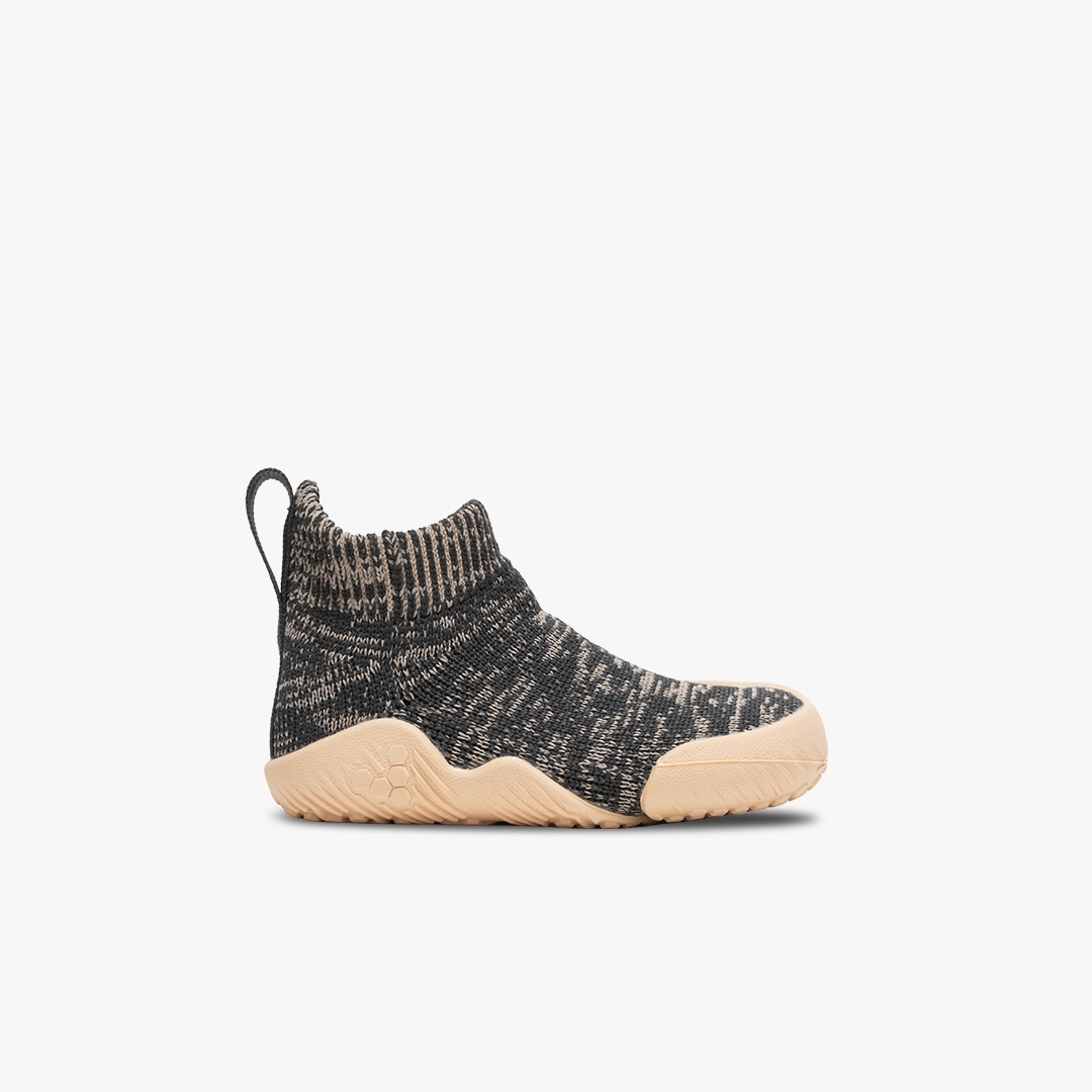 Vivobarefoot Pluma Knit Toddlers Everyday Woodland Grey | 087RWVKBA