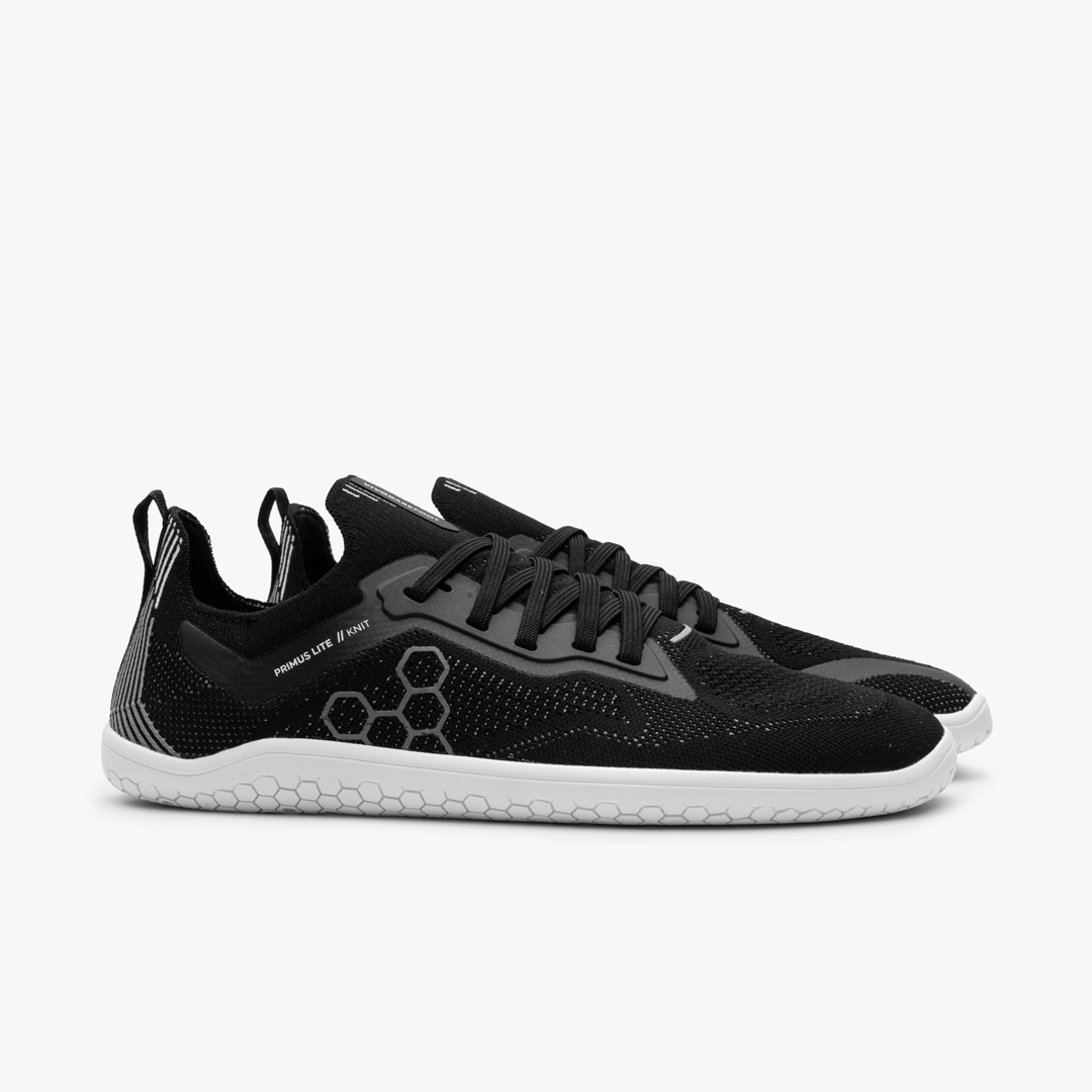 Vivobarefoot Primus Lite Knit Lifestyle & Performance Obsidian | 184GNFEVW