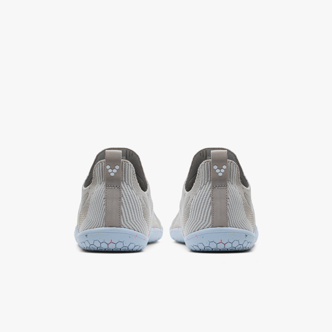 Vivobarefoot Primus Lite Knit Lifestyle & Performance Feather Grey | 035OPYIHU