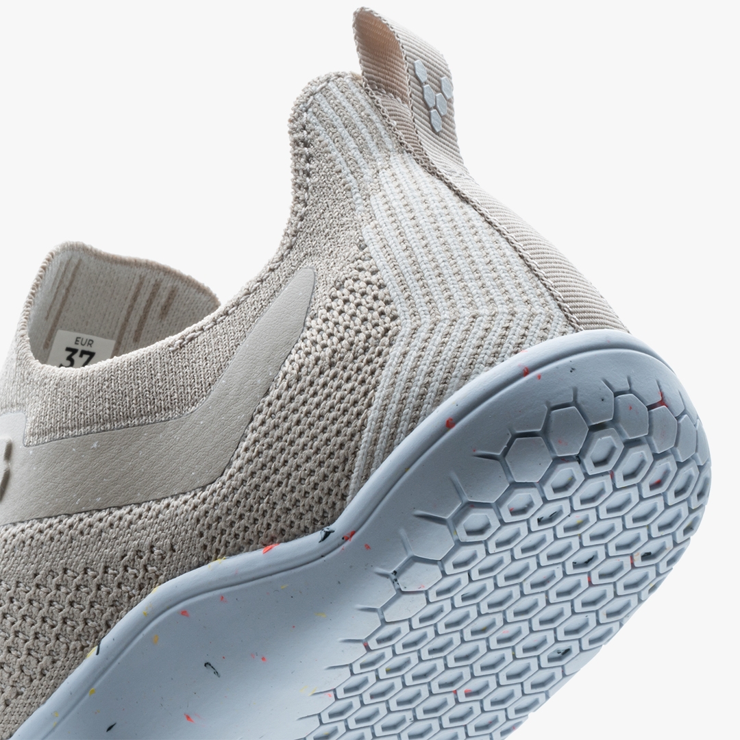 Vivobarefoot Primus Lite Knit Lifestyle & Performance Feather Grey | 035OPYIHU