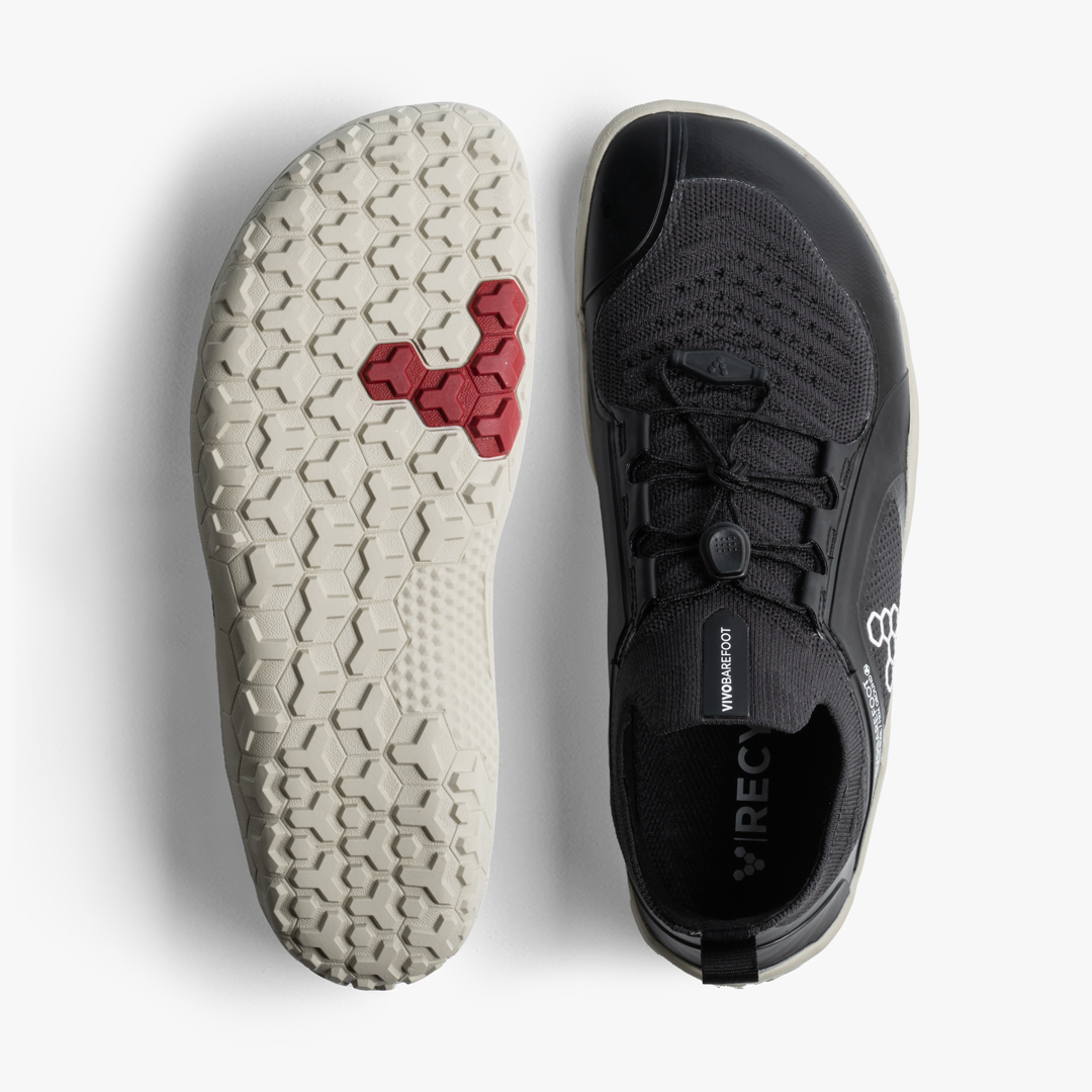 Vivobarefoot Primus Trail Knit FG Performance & Outdoor Obsidian-Pelican | 802HUNTZC