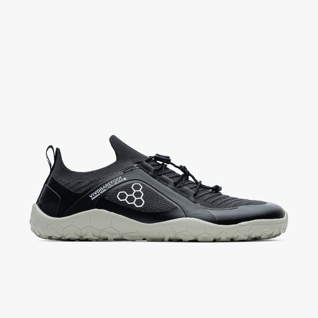 Vivobarefoot Primus Trail Knit FG Performance & Outdoor Obsidian-Pelican | 305BGLTXK