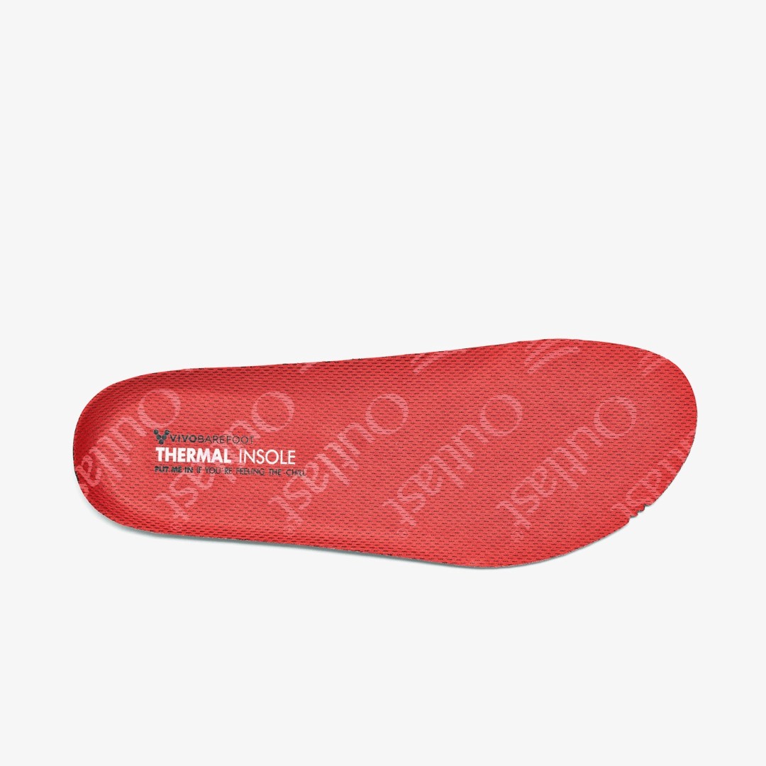 Vivobarefoot Thermal Insole Insoles Red | 712JMLNOU