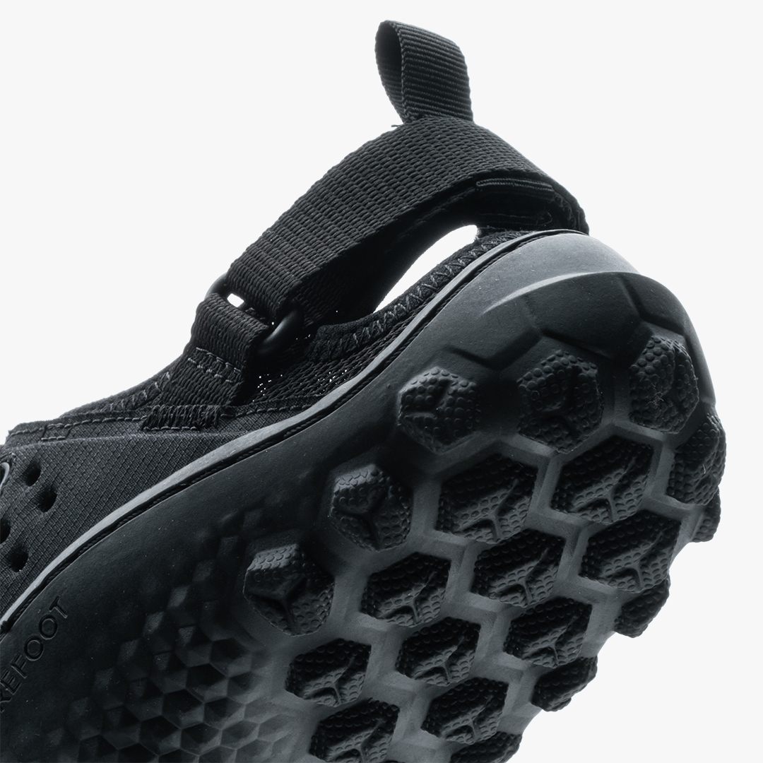 Vivobarefoot Tracker Sandal Outdoor Obsidian | 329EMJXBF