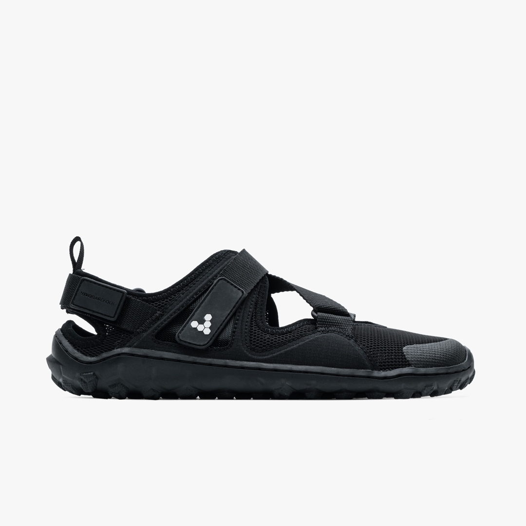 Vivobarefoot Tracker Sandal Outdoor Obsidian | 329EMJXBF