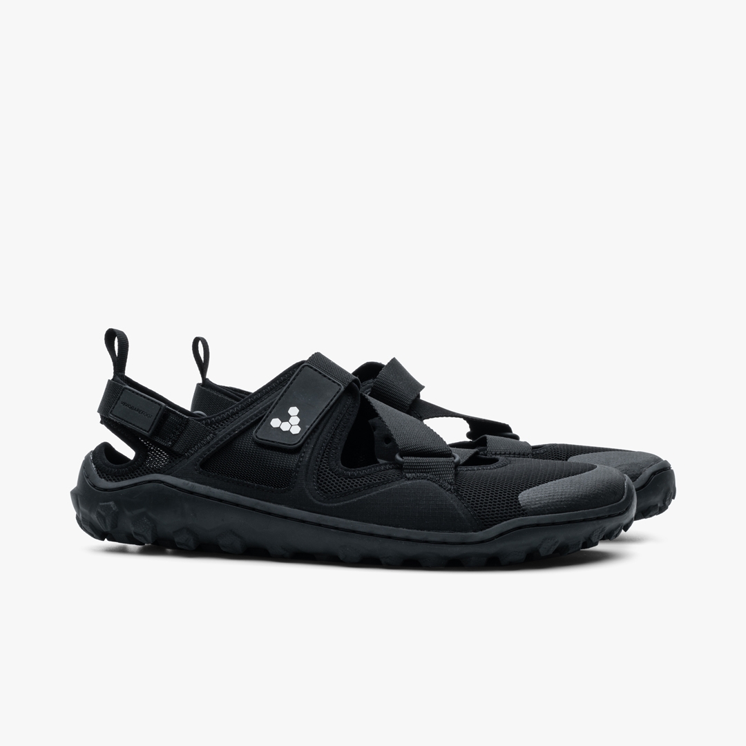 Vivobarefoot Tracker Sandal Outdoor Obsidian | 871EKVHAX