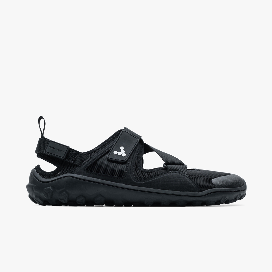 Vivobarefoot Tracker Sandal Outdoor Obsidian | 871EKVHAX