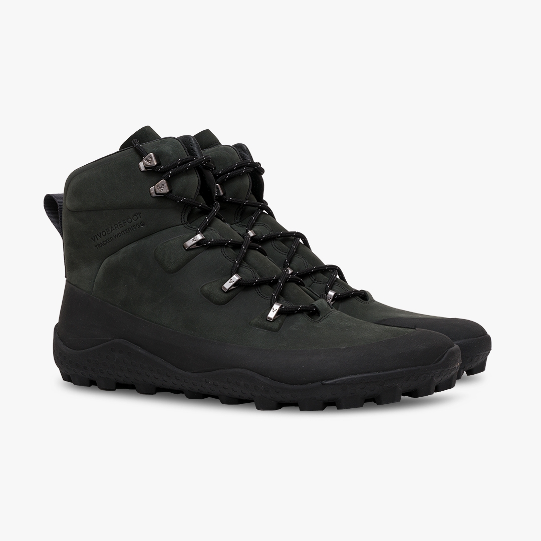 Vivobarefoot Tracker Winter SG Outdoor Obsidian | 029UGYMKZ