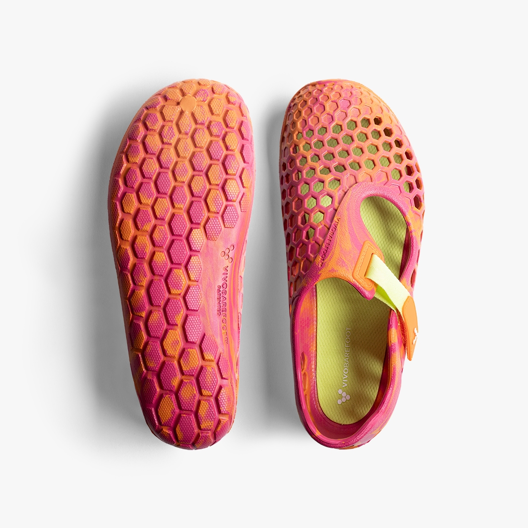 Vivobarefoot Ultra Bloom Juniors Outdoor Sunrise | 401XKNVGY