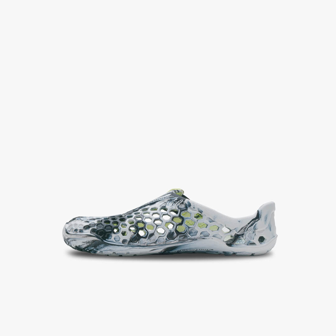 Vivobarefoot Ultra Bloom Kids Outdoor Obsidian-White | 315ILEGXD