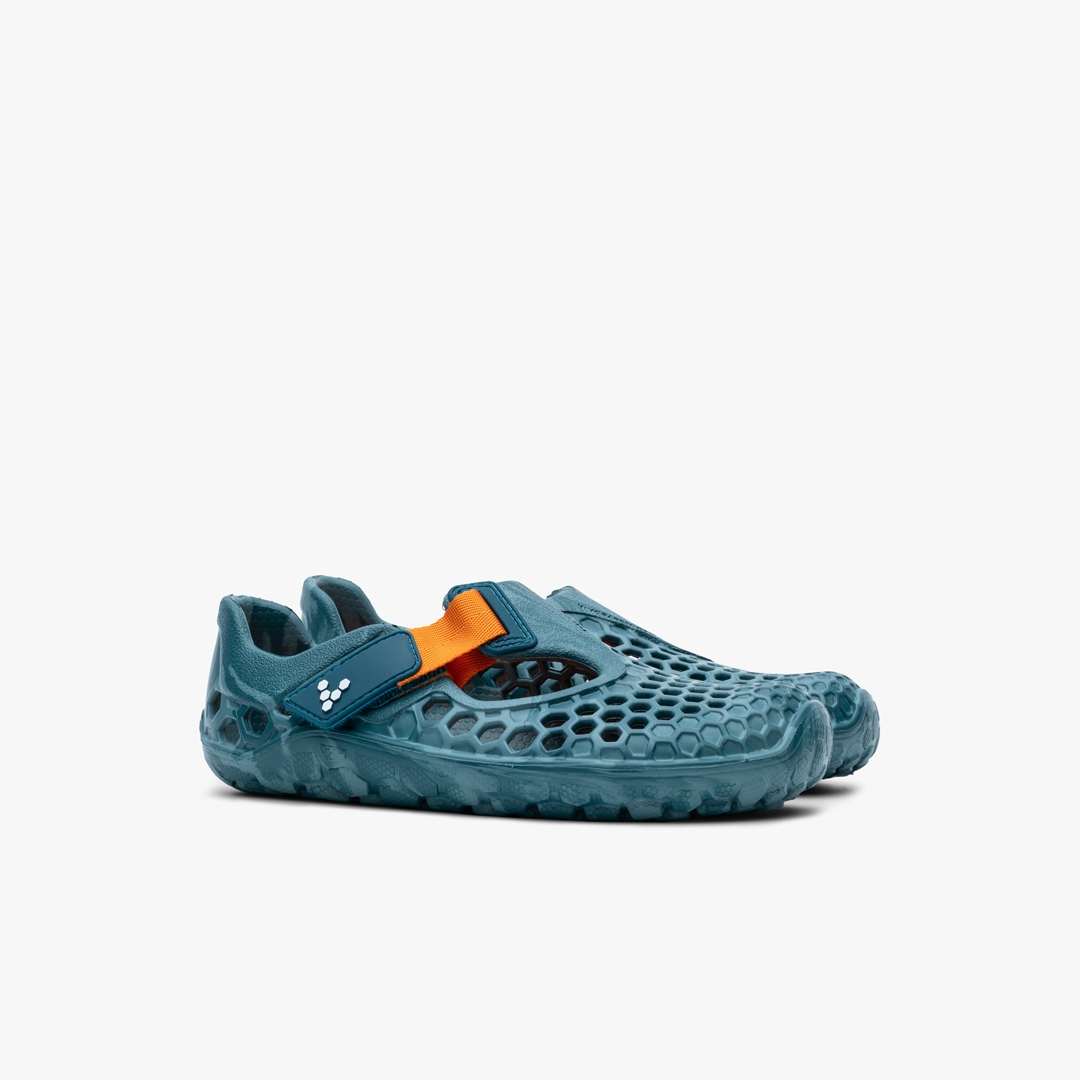 Vivobarefoot Ultra Bloom Kids Outdoor Ocean Wave | 672ANROJB