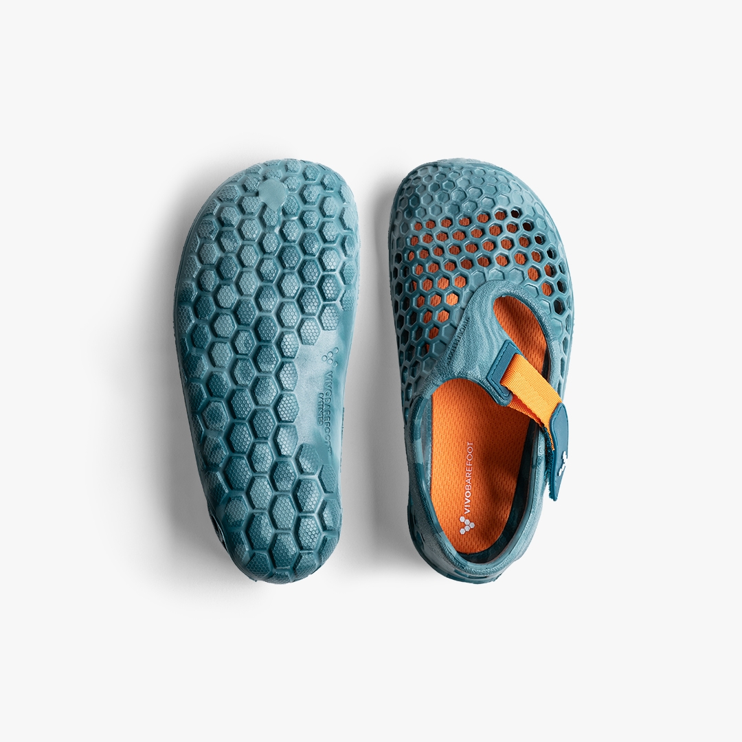 Vivobarefoot Ultra Bloom Preschool Outdoor Ocean Wave | 840TSEQZL