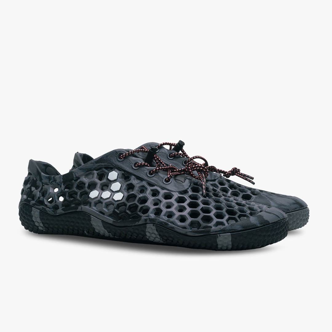 Vivobarefoot Ultra III Bloom Outdoor Obsidian-Grey | 207RYQJCF